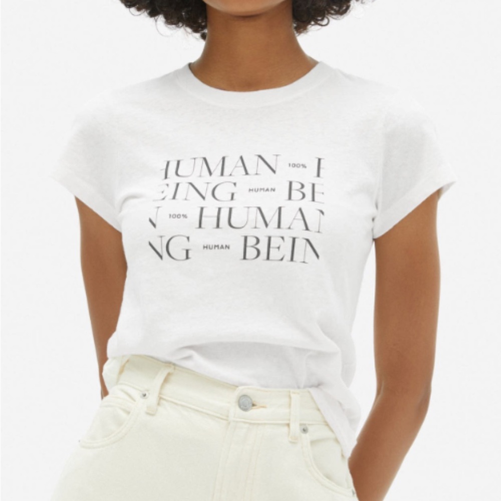 Everlane The Recotton 100% Human Being Tee
